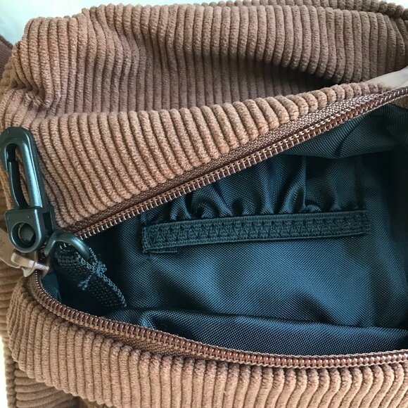 adidas  Corduroy Trefoil 2.0 Mini Backpack  Preloved Brown - Picture 5 of 7